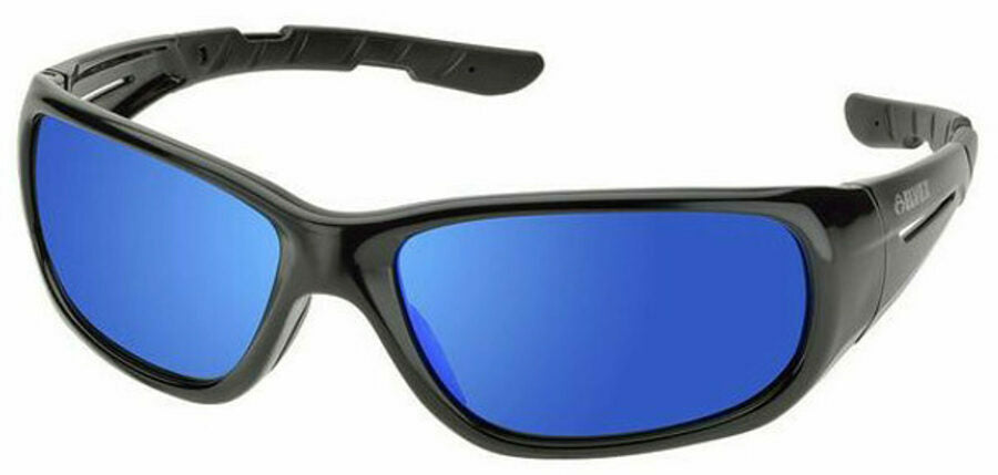 BLK FRAME/BLK TEMPLE/BLUE LENS