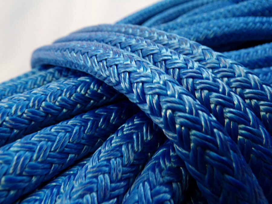 Rope, Stable Braid Blue, 1/2