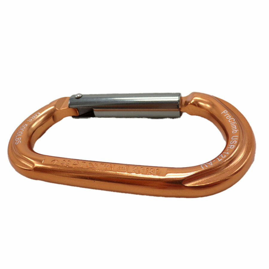 OVAL CARABINER NON-LOCKING