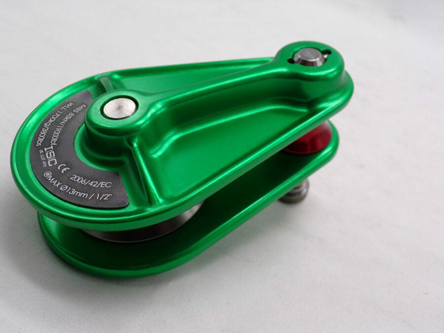 ISC Compact Rigging Pulley 1/2 inch Green