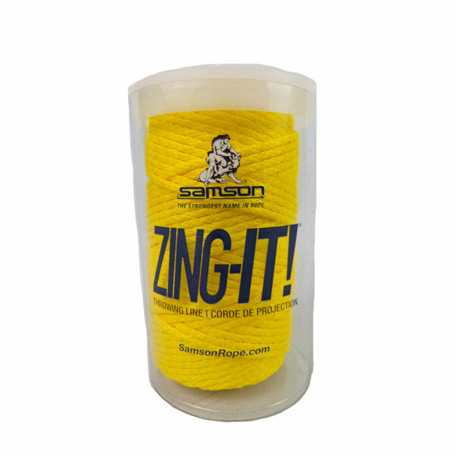 Throwline, Zing-It Yellow, 2.2mm Dia, 180' Length