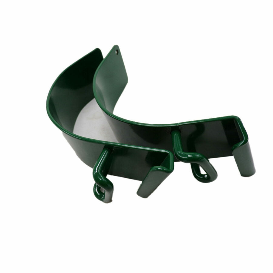 2 FORMED PLATES GREEN